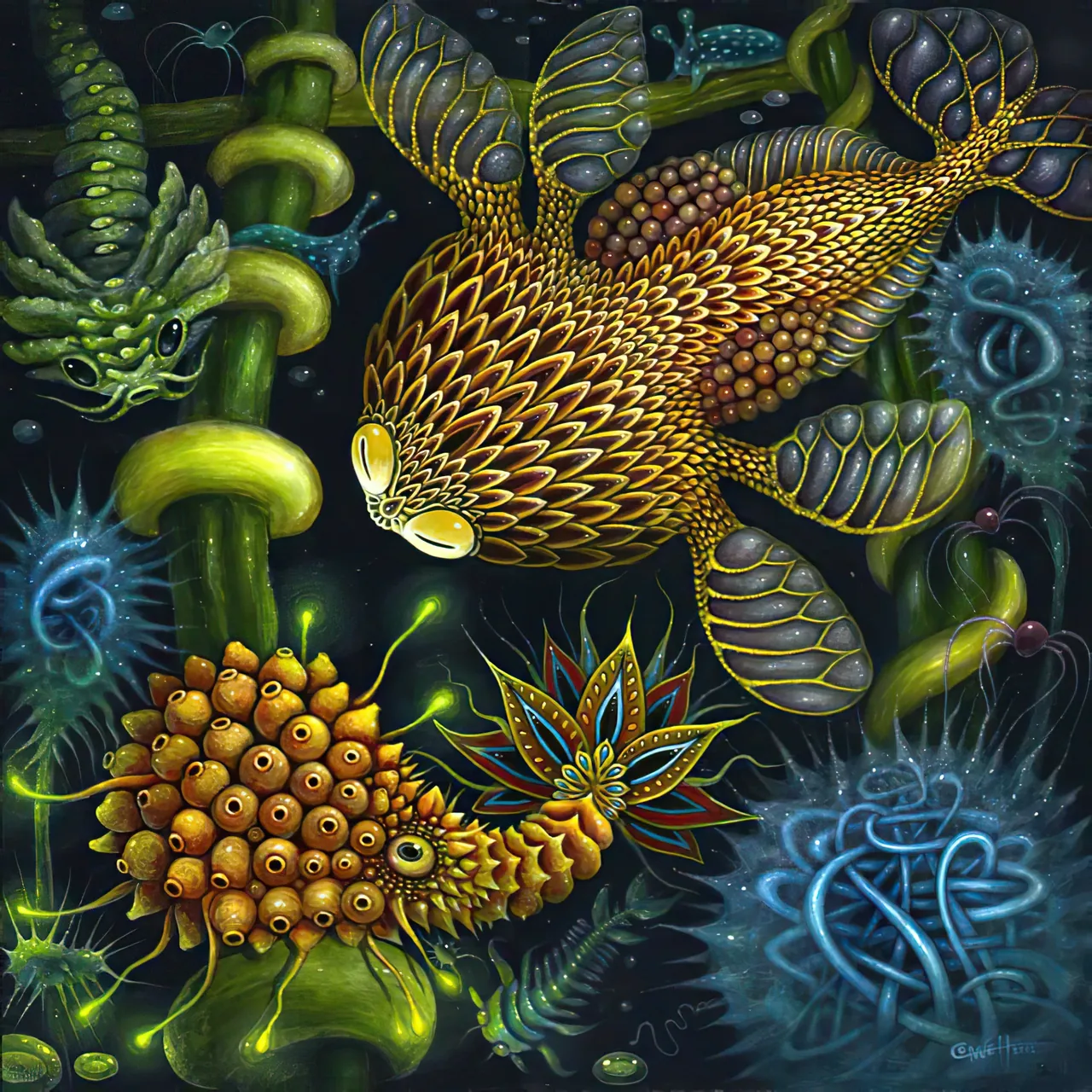Golden Bird of the Deep