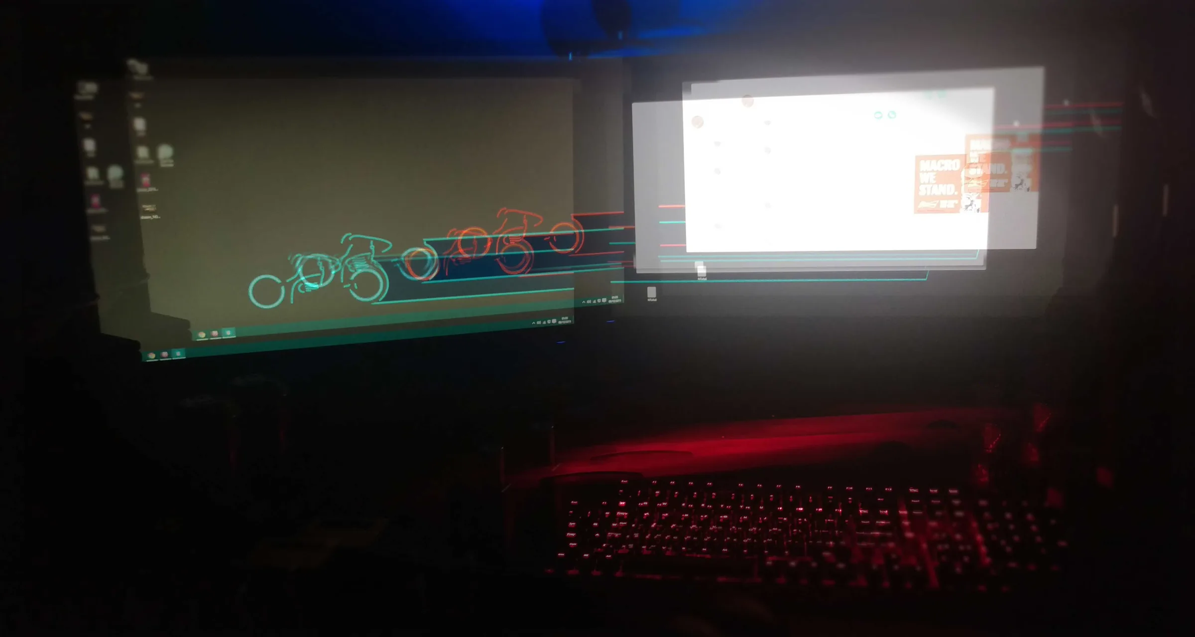 Double vision on a PC