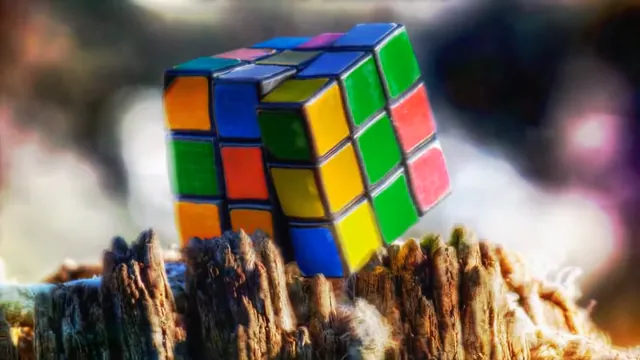 Psychedelic Trip (LSD, Psilocybin, LSA) Replication Simulation Rubix Cube (HD)