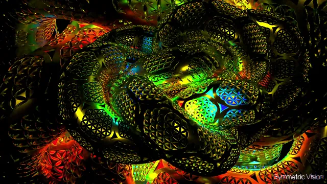 Flower of Life Snake Pile