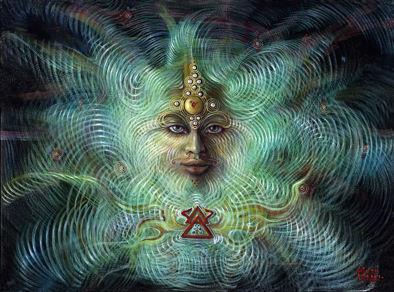 Green Radiant Goddess