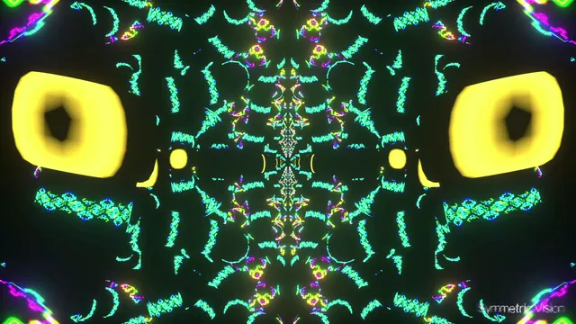 Glow-Pattern Tentacle Zoom