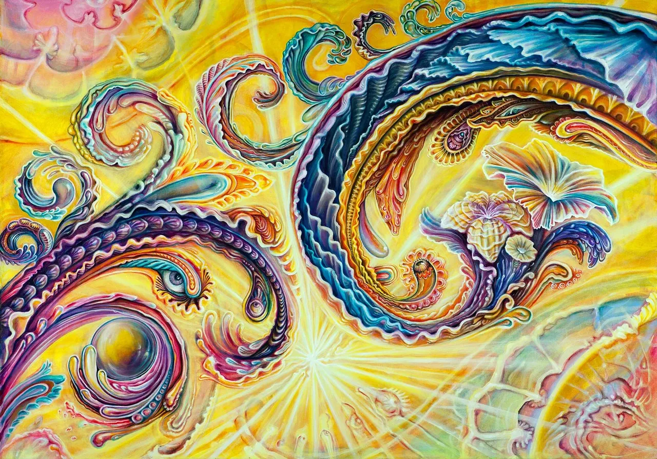 Spiraling Ocean Dreams