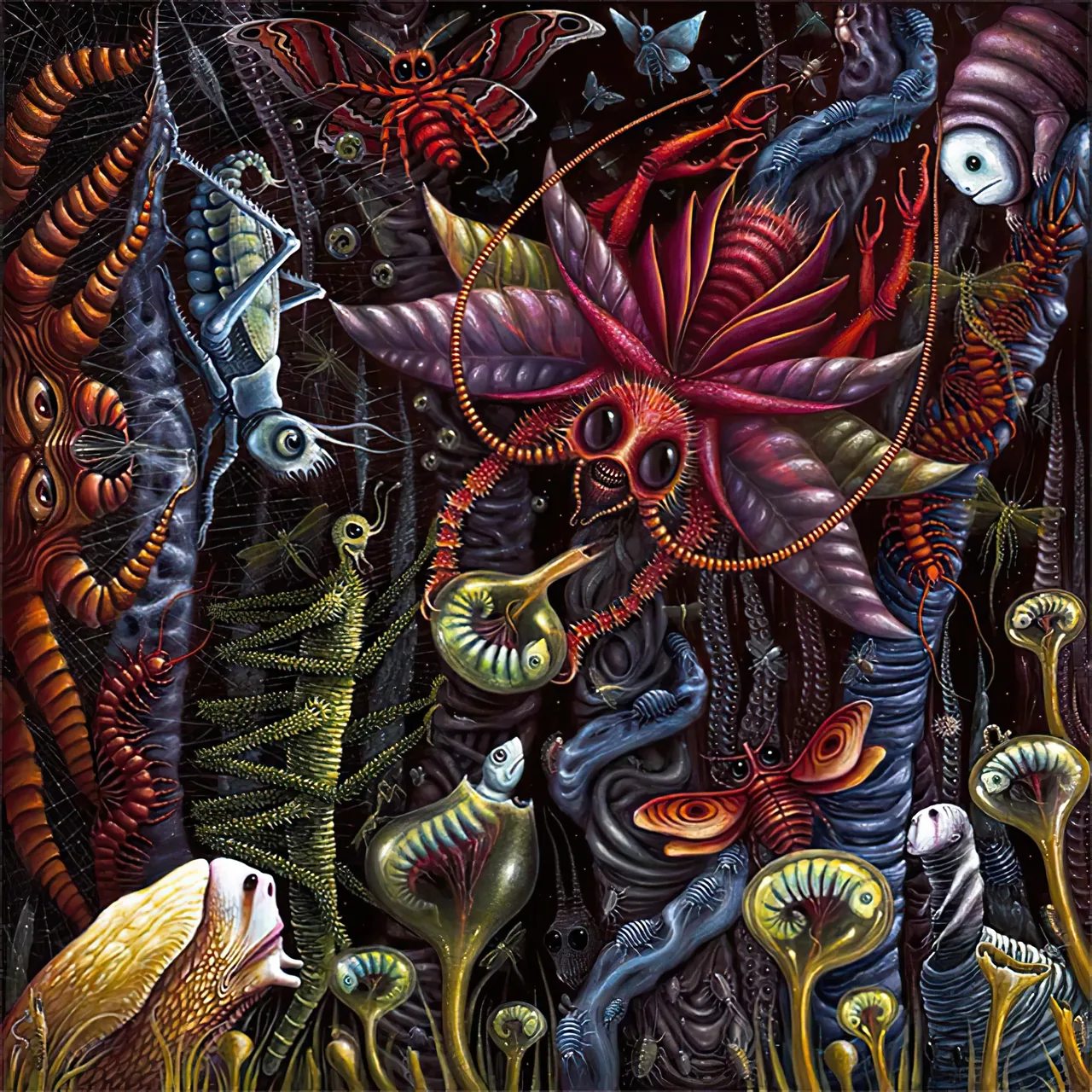 Crimson Creature Forest