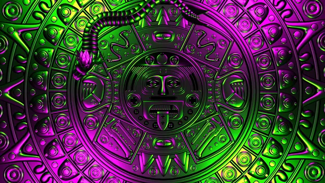 Rotating Glyphs and Eyes